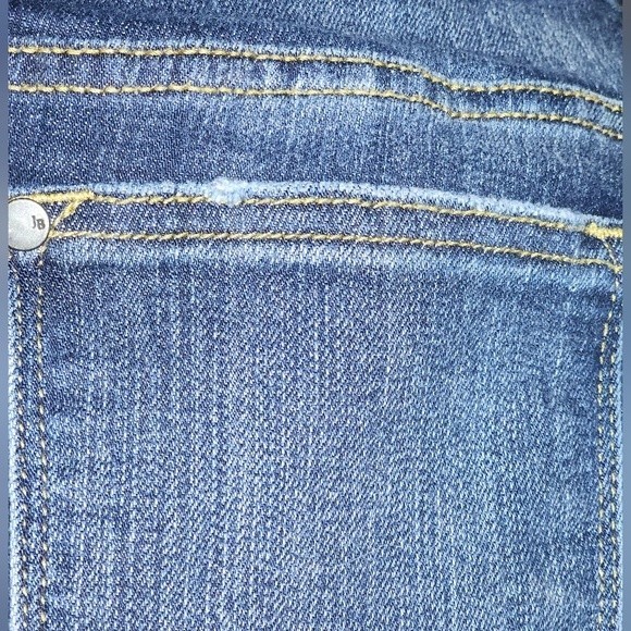 Judy Blue Dark Wash Blue Denim Stretch Comfort Skinny Fit Jeans Size 15/32 - Picture 7 of 12